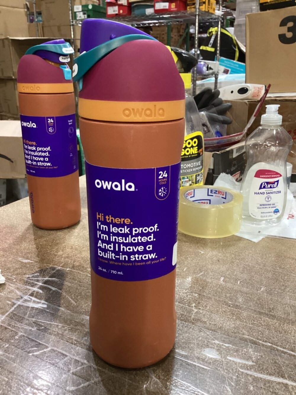 Owala FreeSip Stainless Steel Water Bottle 24 oz